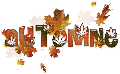 loly33 texte automne - 無料png