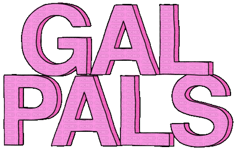 gal pal - Безплатен анимиран GIF