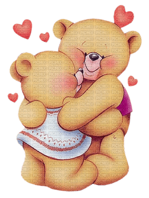 Kaz_Creations Teddy Bears Valentine Love - ilmainen png