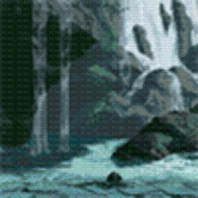ani-bg-vattenfall-blå-minetta - 無料のアニメーション GIF