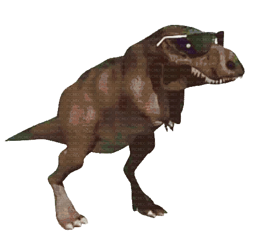 rainbow dinosaur - Бесплатный анимированный гифка