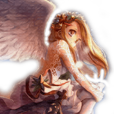 Y.A.M._Fantasy Anime Angel - gratis png