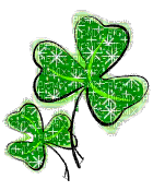 MMarcia gif trevo Saint Patrick - Бесплатный анимированный гифка