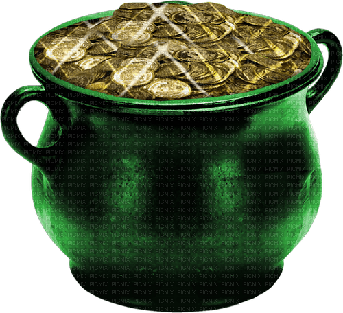 Pot Of Gold Coins - gratis png