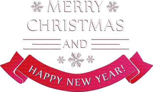 Merry Christmas.Text.Victoriabea - png gratuito