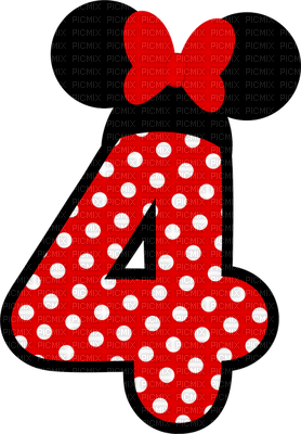 image encre bon anniversaire Minnie Disney  numéro 4 edited by me - PNG gratuit