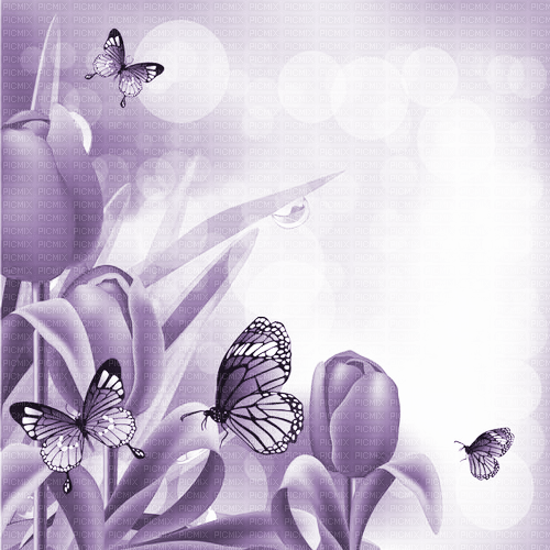 Y.A.M._Spring Summer background  purple - zdarma png