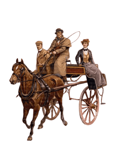 horse / carriage - PNG gratuit