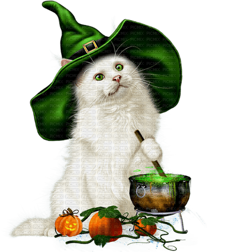 halloween cat by nataliplus - png gratuito