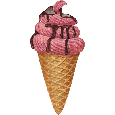 Kaz_Creations Ice Cream Cone 🍦 - ücretsiz png