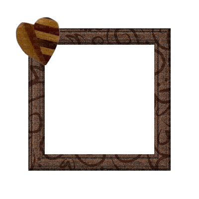 Small Brown Frame - nemokama png