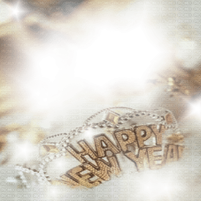 silvester happy new year text overlay fond - фрее пнг