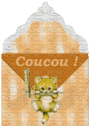 gif coucou - Бесплатный анимированный гифка