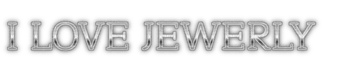 Jewerly Text Silver - Bogusia - zdarma png