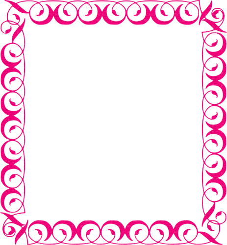 Frame Pink - png grátis