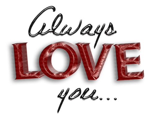 Always love You ❤️ elizamio - kostenlos png