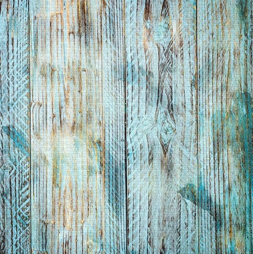 Blue Turquoise Wood Background - png ฟรี