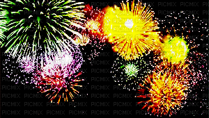 fuoco artificio - Bezmaksas animēts GIF