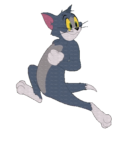 Happy Tom And Jerry - Free animated GIF