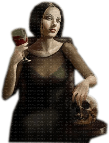 Goth Woman - Free PNG