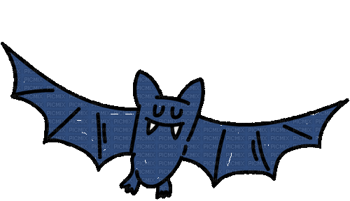 Sleepy Bat - Nemokamas animacinis gif