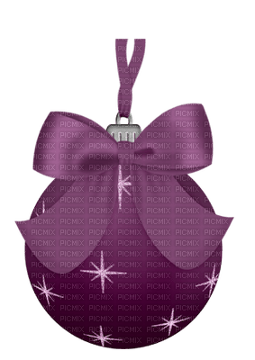 Kaz_Creations Deco Christmas Bauble Ornament Ribbons Colours - Free PNG