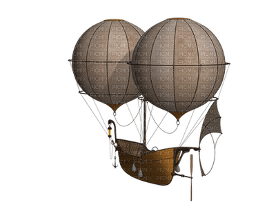 steampunk airship bp - Free PNG