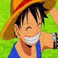 Luffy - GIF animado gratis