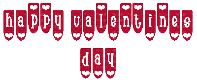 Kaz_Creations  Logo Text Happy Valentines Day - GIF animado grátis