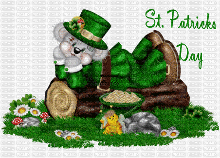 MMarcia gif ST Patrick's - GIF animado gratis