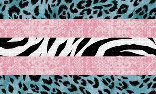 Transgender animal print flag - png ฟรี