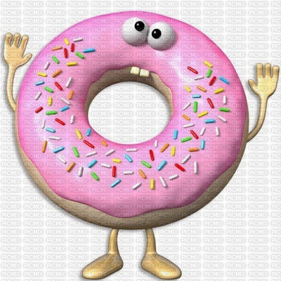 funny donut - PNG gratuit