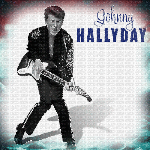 Johnny Hallyday milla1959 - Бесплатный анимированный гифка