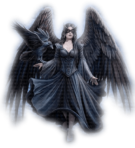 Goth Angel - 免费PNG