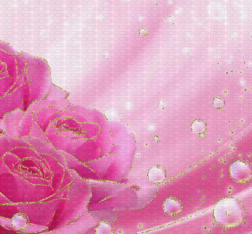 pink roses background gif - Ingyenes animált GIF