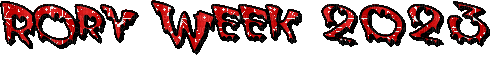 rory week 2023 banner - GIF animado grátis