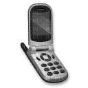 Clamshell mobile phone emoji - бесплатно png
