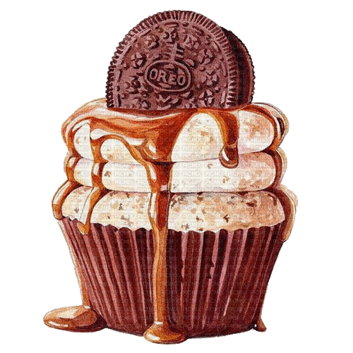 Biscuit dessert  Oreo  cookie - Бесплатни анимирани ГИФ