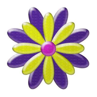 Kaz_Creations Colours Deco Glass Flower - 無料png