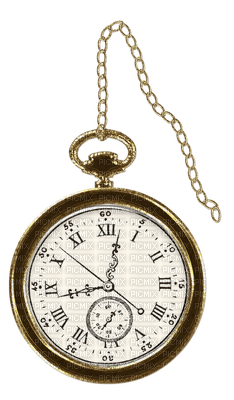 pocket watch-clock-beige-deco-minou52 - bezmaksas png
