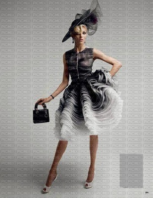 image encre femme mode charme chapeau edited by me - ücretsiz png