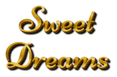 Sweet Dreams - PNG gratuit