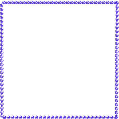 Blue Pearl Frame - Free PNG