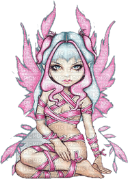 pink fairy - nemokama png