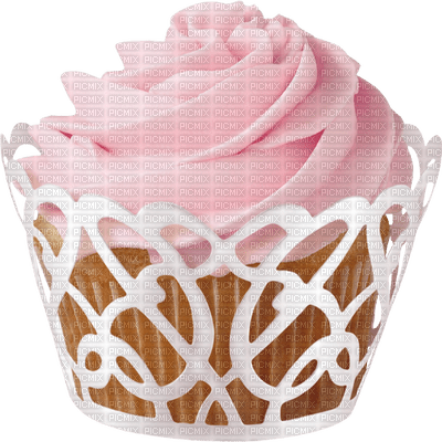 cake-pink-deco-minou52 - Free PNG