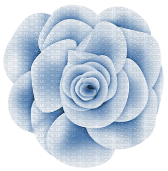 dolceluna blue rose flower - gratis png