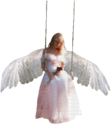 angel engel ange fantasy fantaisie schaukel swing tube - Darmowy animowany GIF