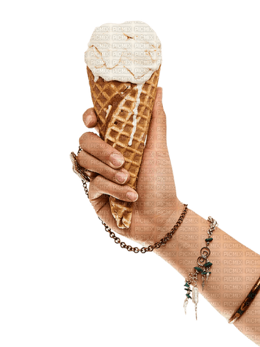 MMarcia mão sorvete - png gratuito