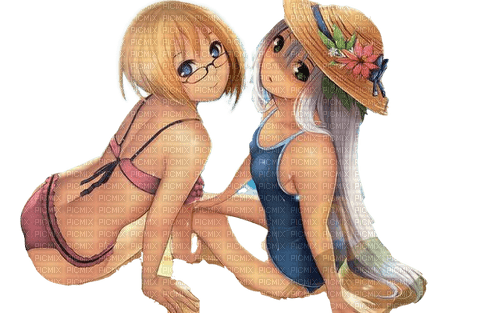 summer anime girls girl - PNG gratuit
