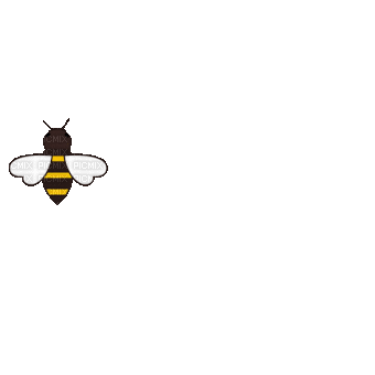 Bee Gif - Bogusia - Free animated GIF